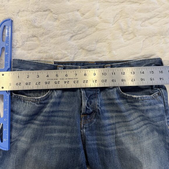 Abercrombie & Fitch Jeans Mens 31x30 Blue The A&F Classic Straight Button Fly - Picture 12 of 14